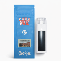Cookies Dual Chamber Empty Vape | Digital Display | 1000mg Capacity | Dual-Side Pack of 10