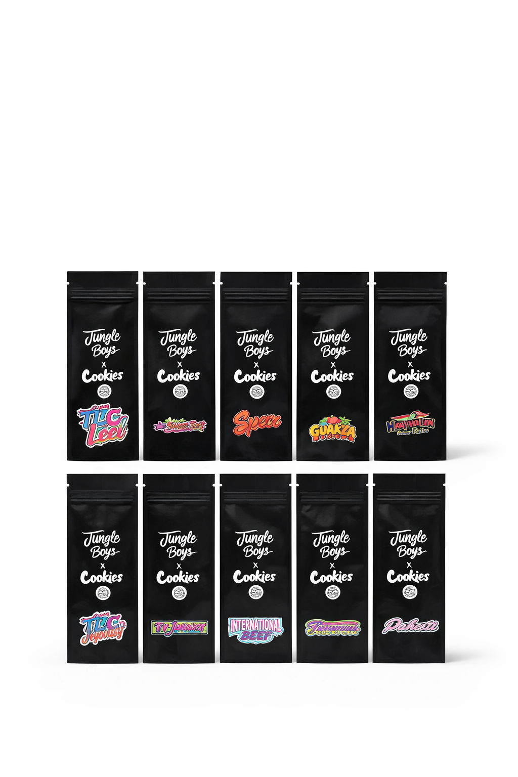 Jungle Boys x Cookies Empty Carts & 1g Pre-Roll Style Packaging | Prem -  Zaampro
