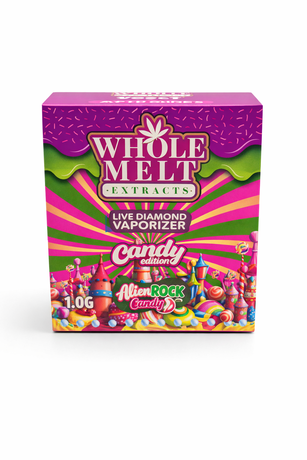 Whole Melt Extracts Candy Edition Empty Cart 1.0G Box of 100 (10 Diffe -  Zaampro