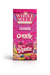 Whole Melt Extracts Candy Edition Empty Cart 1.0G Box of 100 (10 Different Flavours) | Rechargeable Vape Device | Multiple Packaging