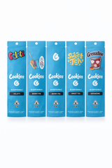 Premium Cookies 1G Empty Carts with Multiple Flavor Packagings | 10 Flavors
