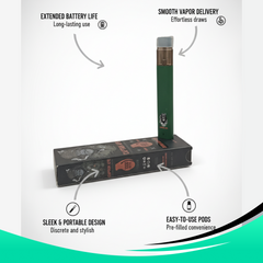 Captain Ape V2 Vape Kit (Empty)-1ml