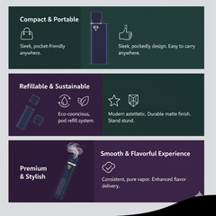 The 10/10 Boys – D9 Liquid Diamond Kit (1g) | Premium Rechargeable Empty Vape Kit