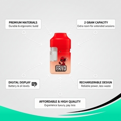 FRYD Empty Vape Carts – 2 Gram Premium Quality