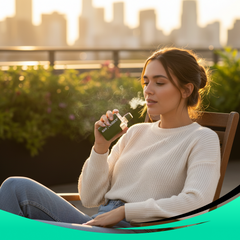 Raw Garden Sprout 1ml Empty Cartridge – Premium Reusable Vaporizer with Anti-Clog Design, Preheat, and USB-C Charging