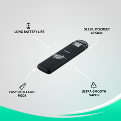 New Jungle Boys Rechargeable Pens E Cigarettes Vape Cartridges Packaging 1.0ml Ceramic Coil 280mah | Pack Of  10 | Refillable