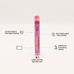 Packwoods Vape Live Resin Disposable Vape 1G Vape Cartridge Vape Pen (EMPTY) Flavored Vape Pods INDICA Vape Cartridge HYBRID Vape Pen SATIVA Disposable Vape Premium Vape Experience Flavorful Vaping Journey