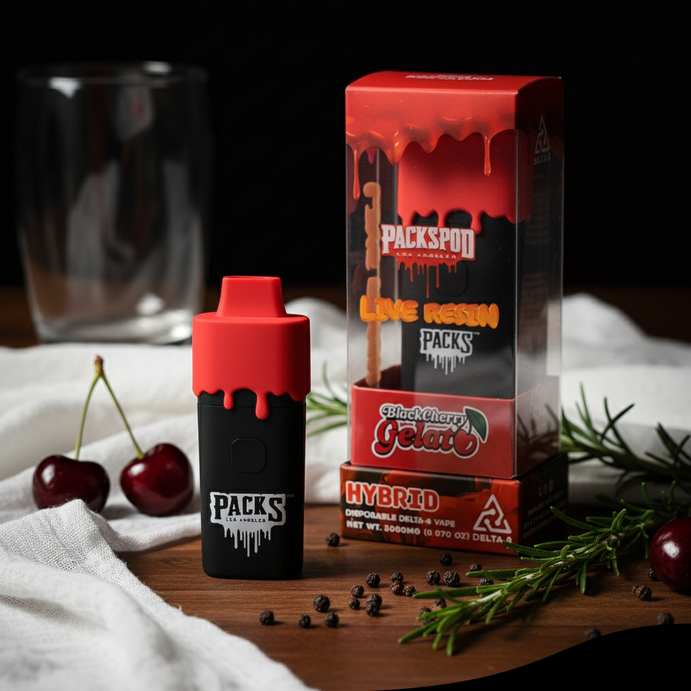 PacksPods Live Resin 1g Disposable Vape | Zaampro - Zaampro