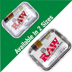 RAW Rolling Tray – Small & Large Sizes | Classic & Durable