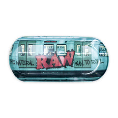 Raw Metal Skateboard Graffiti Tray – Durable & Stylish Rolling Tray