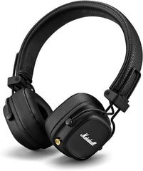 Marshall Major IV On-Ear Bluetooth Headphones – Wireless Earphones, Foldable, 80+ Hours Playtime, Wireless Charging