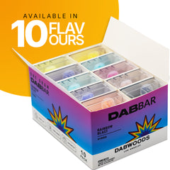 DABBAR Rainbow Blast Hybrid -EMPTY CARTS – Pack of 10 -  1g Smart Rechargeable Carts