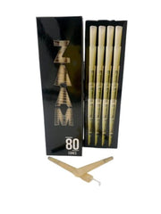 Zaam Pre Rolled Cones Regular Size 84mm Cones Pack of 80 Cones Pre Rolled Cones Bulk High-Quality Pre Rolled Cones Convenient Smoking Cones Zaam Regular Size Cones Pre Rolled Cones for Sale Smoking Cones Pack Pre Rolled Cones Online
