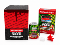 Backpackboyz – 1 ml – All-In-One Vape – Melted Diamond Live Resin – Multiple Flavours