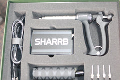 Sharrb Steel Cartridge Filler Gun Standard 25 mL Tube | Shoots from 0.5 - 2.5 mL Increments| shoots in 0.8ml |   Vape Cartridge Filling Gun | Tube 50 mL | Shoots from 1.0 - 5.0 mL