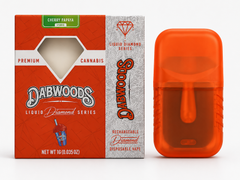 New 1ML Dabwoods Liquid Diamond Series Empty Cart | Premium Refillable & Reusable Empty Carts | Multiple Flavours
