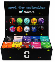 New TURN Retrovision Empty Carts Master Box | 10 Flavors x 5 Units Each | 50 Empty Carts