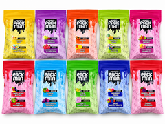 Newest PACKMAN Dual Flavour 1ml Empty vape Device – Multiple Flavour Designs