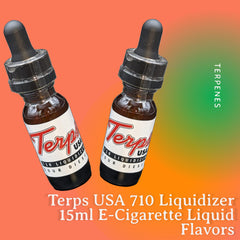 Terps USA 710 Liquidizer 15ml E-Cigarette Liquid Flavors