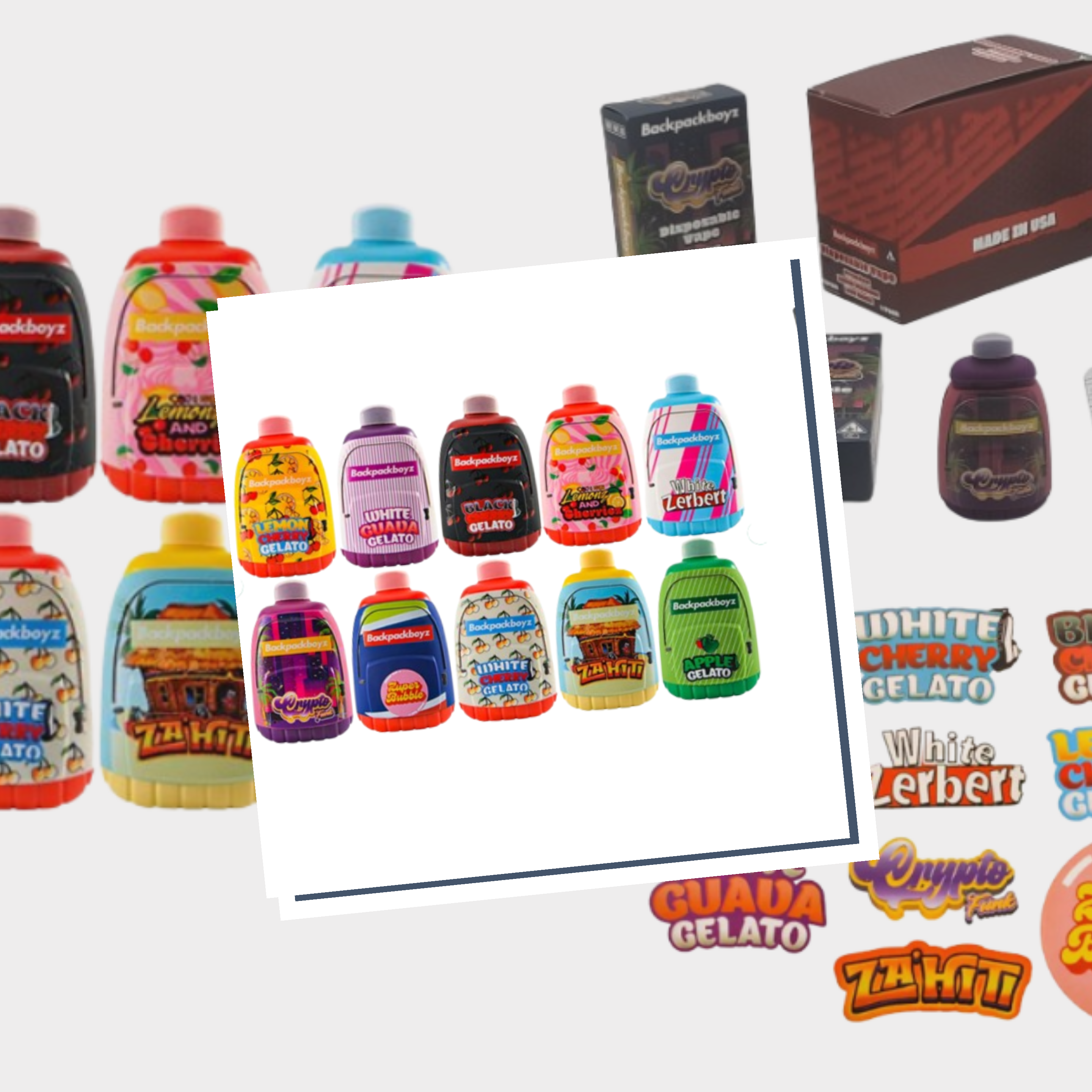 New Premium Backpackboyz 1G Disposable Vape | - Zaampro - Zaampro