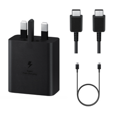 Samsung Galaxy Official 45W Super Fast Charger 2.0 with USB-C to USB-C Cable – Adaptive Fast Charging for Phones, Tablets & Laptops