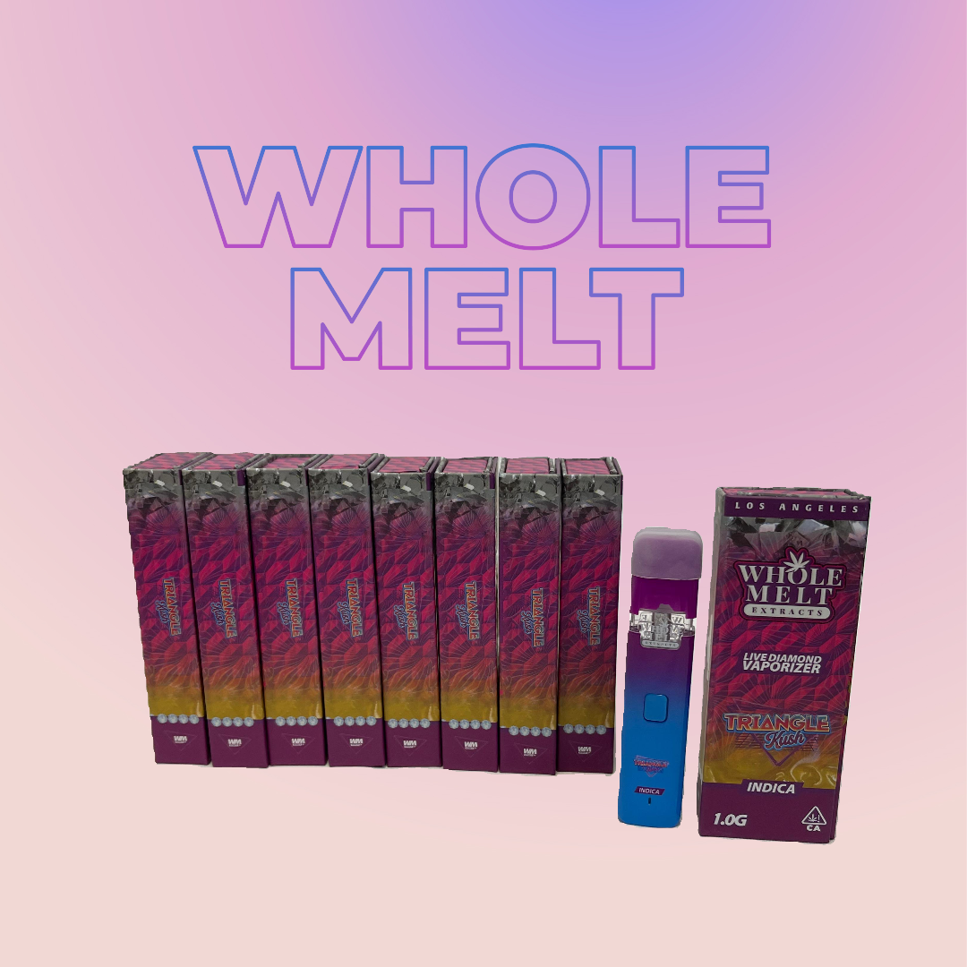 WHOLE MELT EXTRACTS Premium Live Diamond Vaporizers