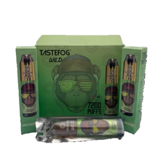 TASTEFOG WILD - Blueberry Bubblegum | 0% Nicotine | 7200 Puffs