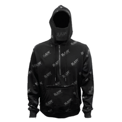 RAW RAWLER BLK ON BLK HOODIE