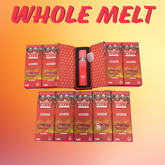 WHOLE MELT EXTRACTS Premium Live Diamond Vaporizers - 1g (Empty Cartridges & Packaging)