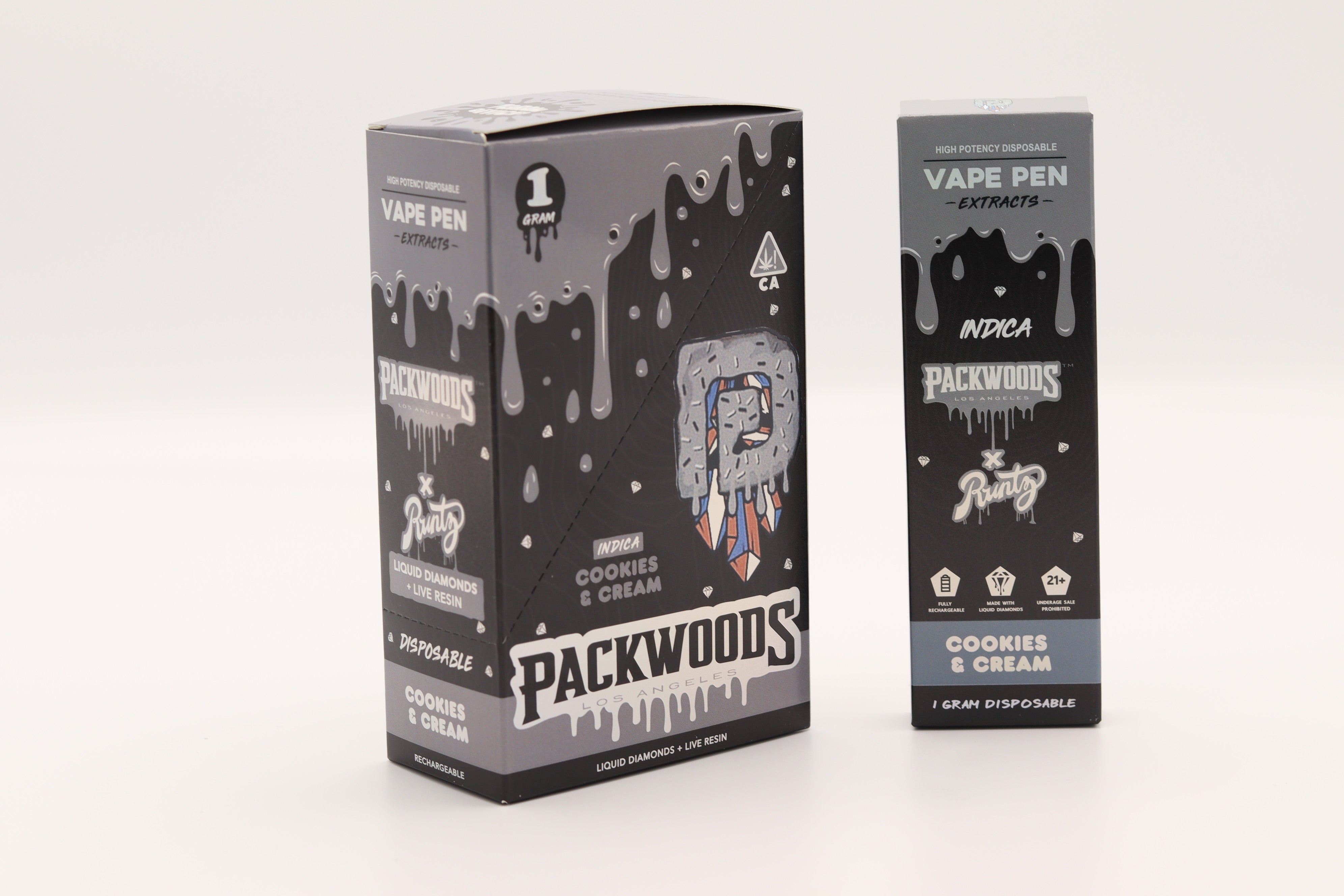 packwoods vape pen Packwoods Premium Vape Cartridge 1G - Raspberry Lemonade (Noir)
