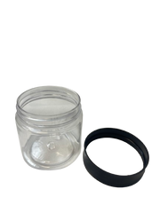 Multipurpose Empty Plastic Jar with Lid – Durable, Clear, and BPA-Free