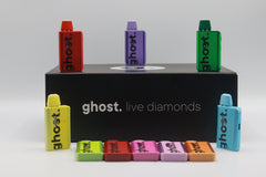 "Experience premium Ghost Live Diamonds Disposable Vaporizers. Elevate your vaping with our empty disposable vape pens. Shop now for the best!