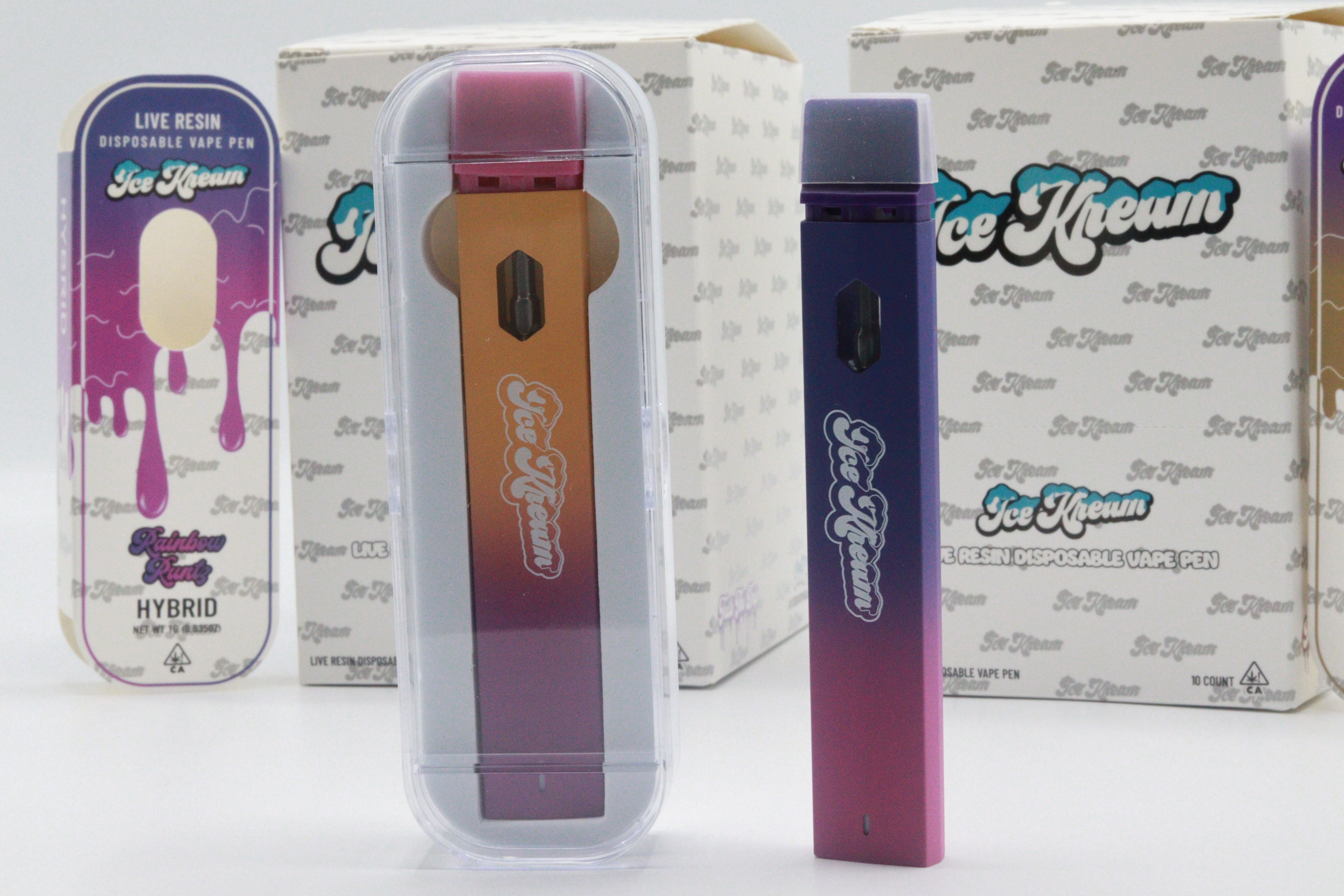 Ice Kream Live Resin Disposable Vape Pen Zaampro