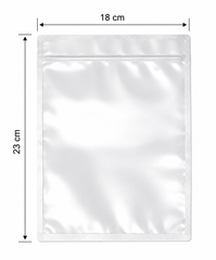 ZAAM Premium Heavy Duty Large Mylar Bags | 100 Pack Smell Proof Resealable Zip Lock Storage Pouches