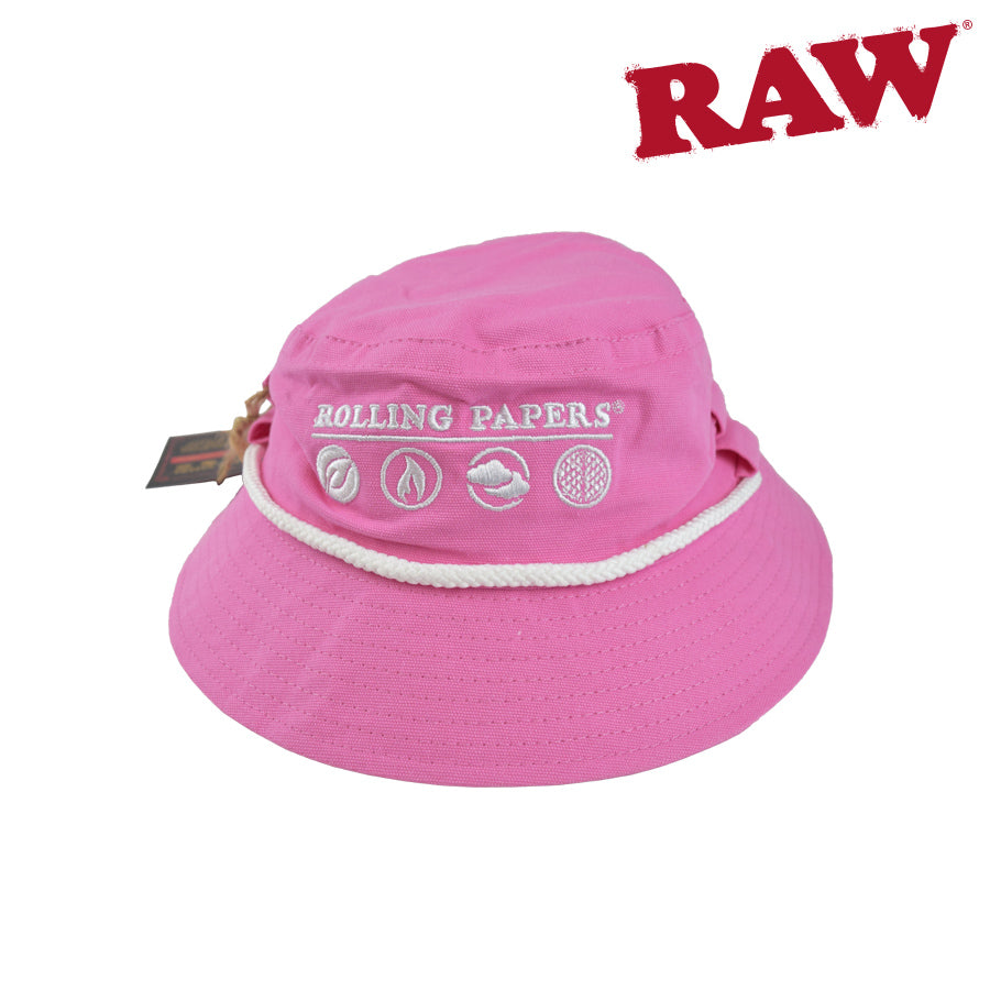 RAW Pink Bucket Hat