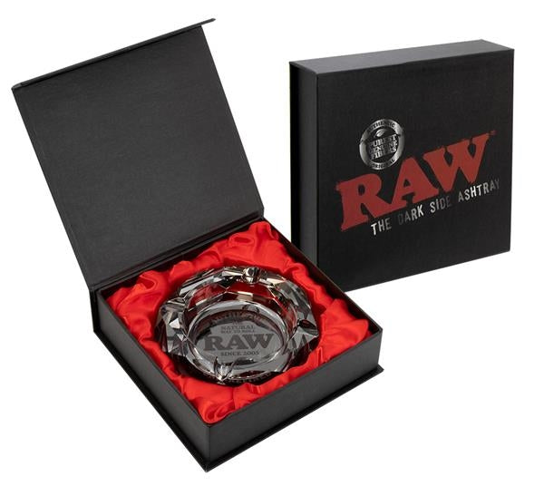 Raw Crystal Ashtray Octagonal