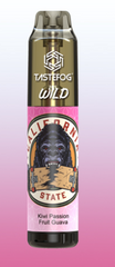 TASTEFOG WILD - Kiwi Guava Passion Fruit - STATE | 0% Nicotine | 7200 Puffs