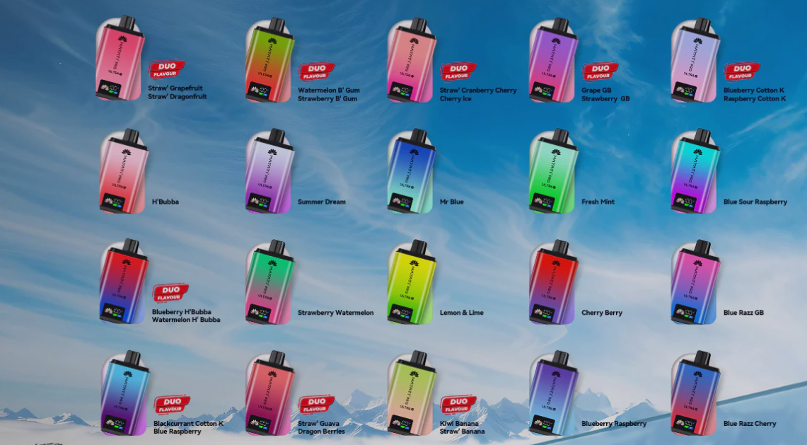 HAYATI PRO ULTRA PLUS – 25,000+ Puffs | Duo Tank | Double Flavor | UK ...