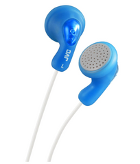 JVC Gumy In-Ear Wired Headphones – Comfortable Earphones with 3.5mm Jack, 9mm Neodymium Drivers, Compatible with iPhone, Samsung &amp; More – Multiple Colours