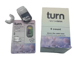 TURN Retrovision Empty Carts Master Box | 10 Flavors x 5 Units Each | 50 Empty Carts