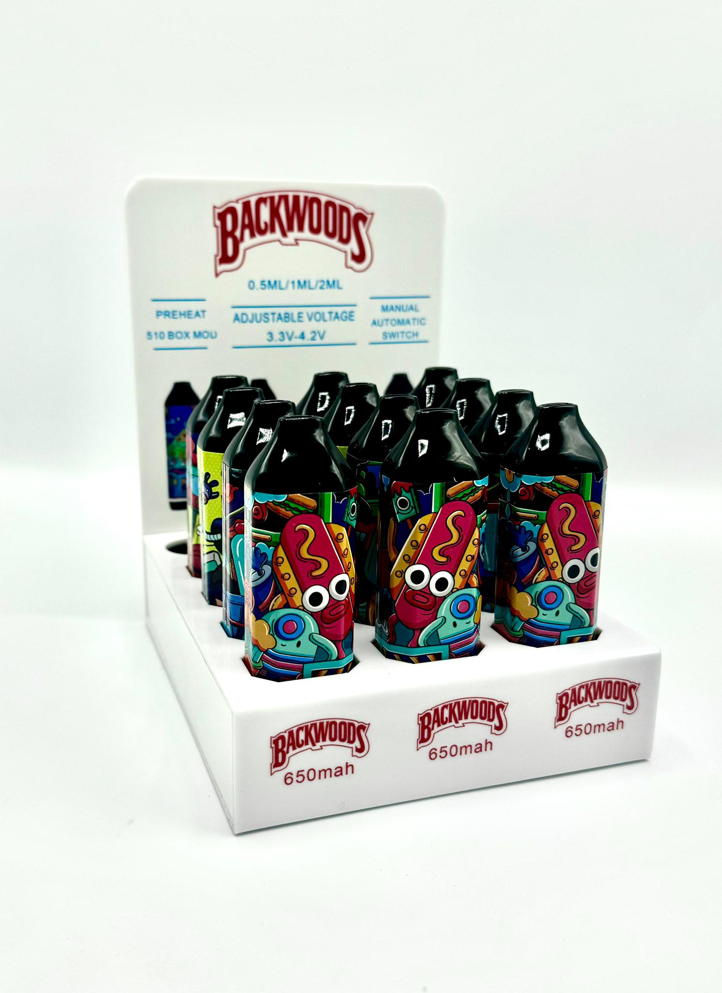Backwoods 510 Box MOD Battery - 0.5ML/1ML/2ML | PreHeat - Zaampro