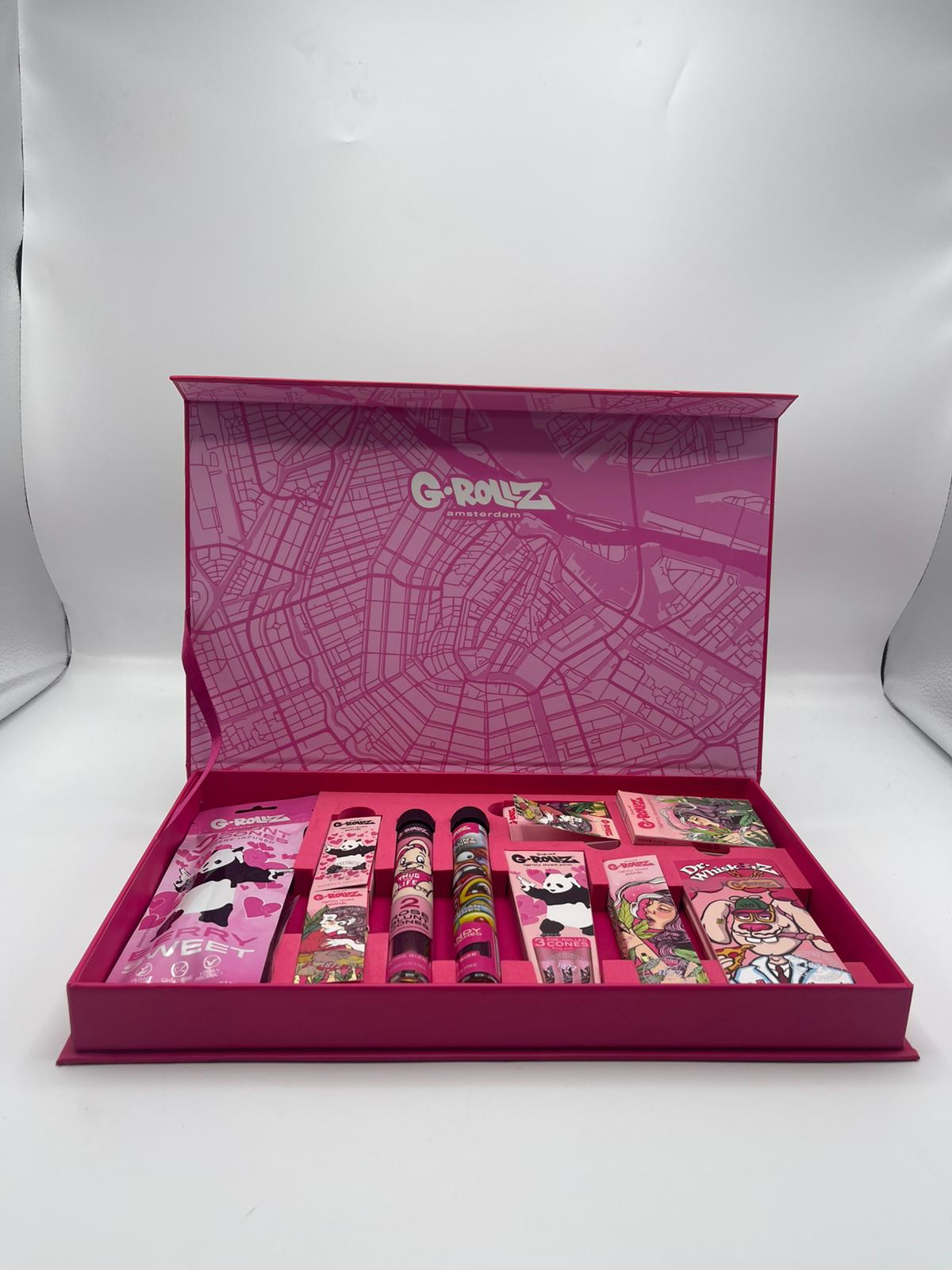 G-Rollz Pink Collection Gift Box – Amsterdam Edition - Free