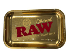 RAW Ethereal Tray – Gold Edition – Lightweight Polished Metal Organizer (Limited Edition)