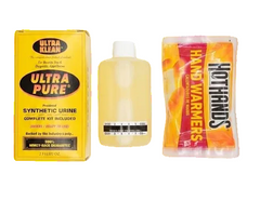 Ultra KLEAN Ultra Pure Synthetic Urine Complete Kit – Ready to Use Unisex 2 fl oz with Hand Warmer | Novelty & Diagnostic Applications