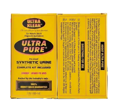 Ultra KLEAN Ultra Pure Synthetic Urine Complete Kit – Ready to Use Unisex 2 fl oz with Hand Warmer | Novelty & Diagnostic Applications