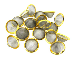 17mm Premium Conical Pipe Screens – High Quality Metal Construction – Durable & Heat Resistant – 18+