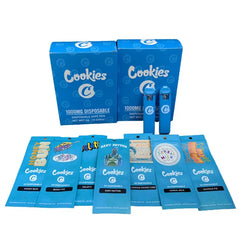 Cookies Disposable Vape Pen Electronic Cigarettes 1.0ml Rechargeable 280mAh Battery Vape Vaporizers (EMPTY)