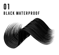 Max Factor 2000 Calorie Waterproof Mascara – Black/Brown | Volumising, Smudge-Proof & Long-Lasting