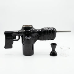 Black Chongz Gun Style Smoking Device with Hard Carry Case