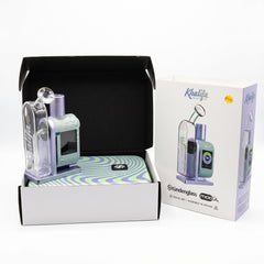 Khalifa Glass x Stundenglass Modul Travel Set – Green & Purple
